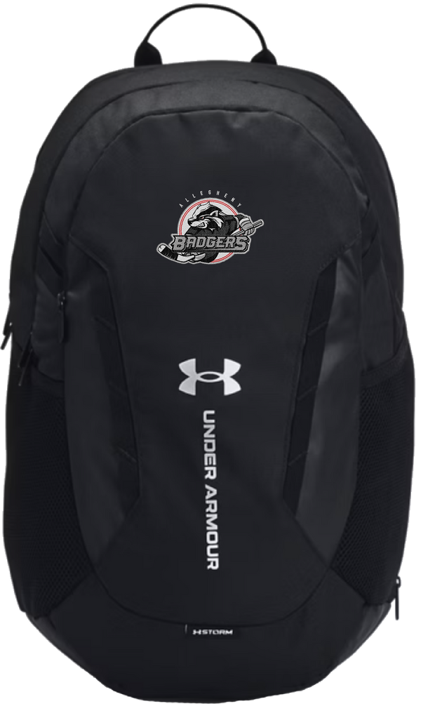 Allegheny Badgers UA Hustle 6.0 Team Backpack
