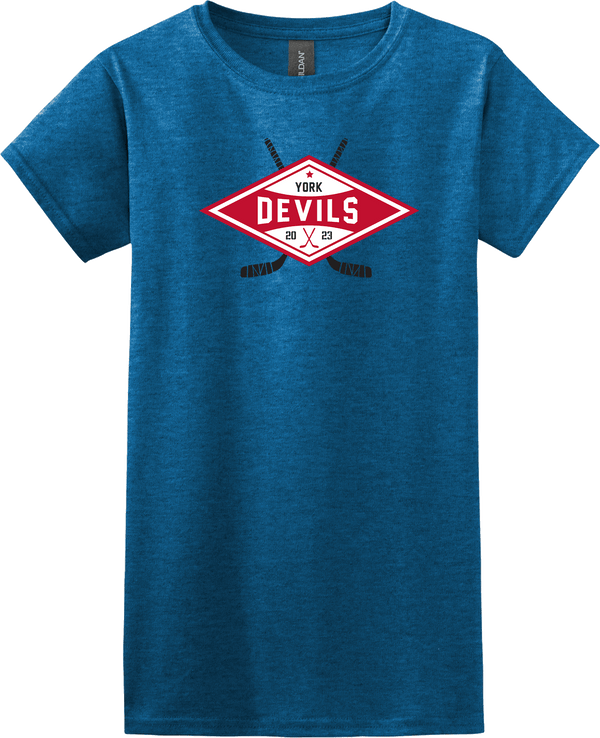 York Devils Softstyle Ladies' T-Shirt