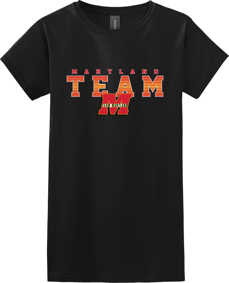 Team Maryland Softstyle Ladies' T-Shirt