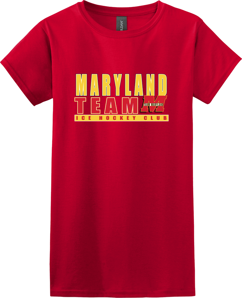 Team Maryland Softstyle Ladies' T-Shirt