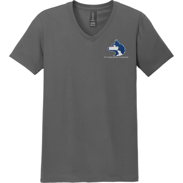 Pittsburgh Huskies Softstyle V-Neck T-Shirt