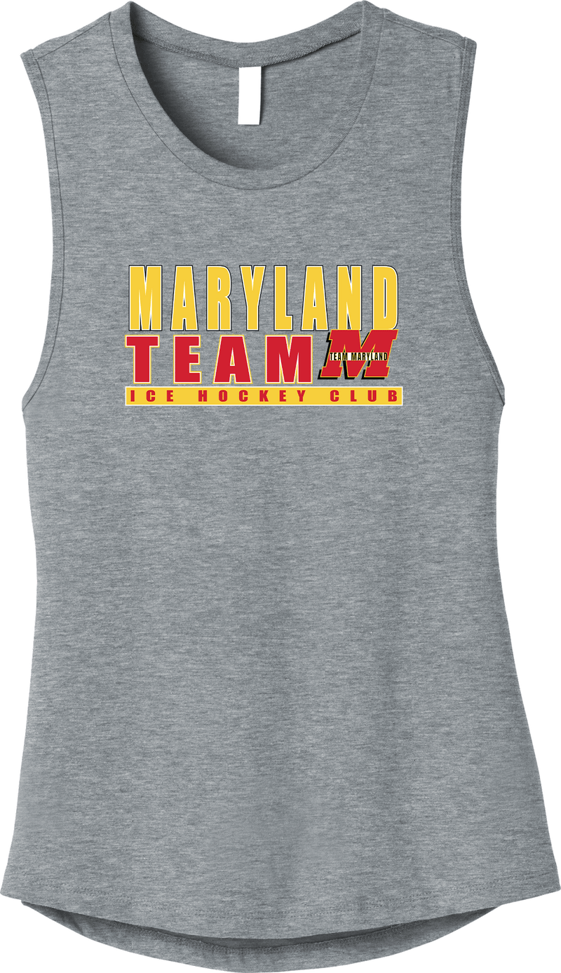 Team Maryland Womens Jersey Muscle Tank