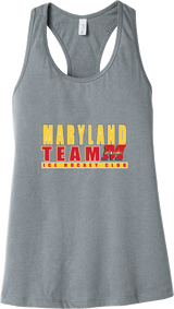 Team Maryland Womens Jersey Racerback Tank