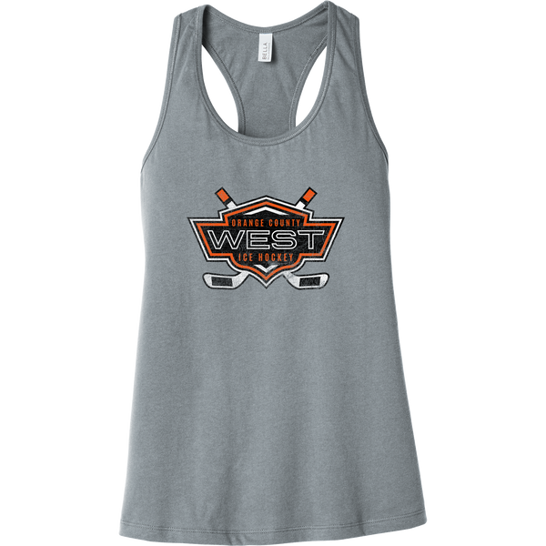 Orange County West Womens Jersey Racerback Tank