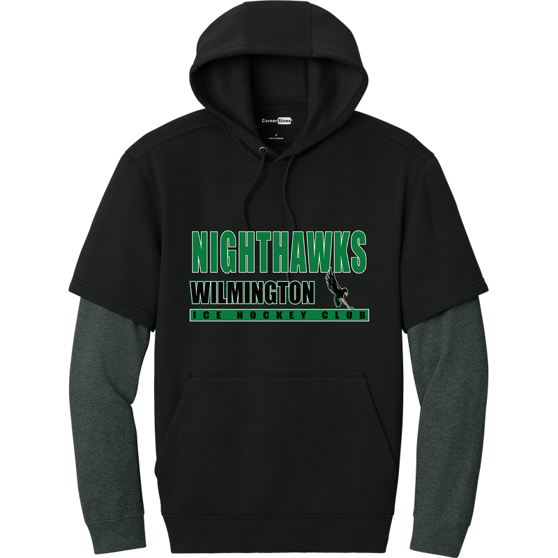 Wilmington Nighthawks Tough Fleece Layered Hoodie