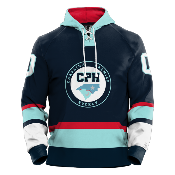 Carolina Premier Hockey Adult Sublimated Retro Hoodie
