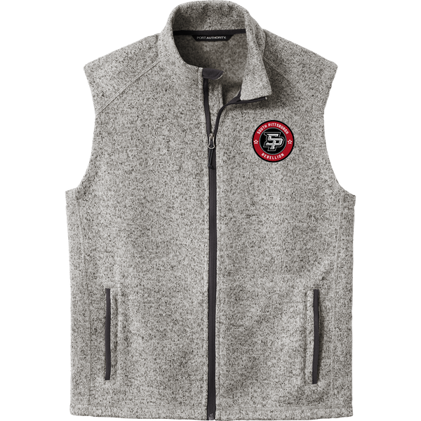 South Pittsburgh Rebellion Sweater Fleece Vest