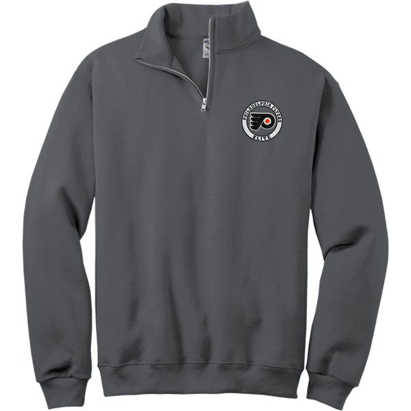 Philadelphia Flyers Elite NuBlend 1/4-Zip Cadet Collar Sweatshirt