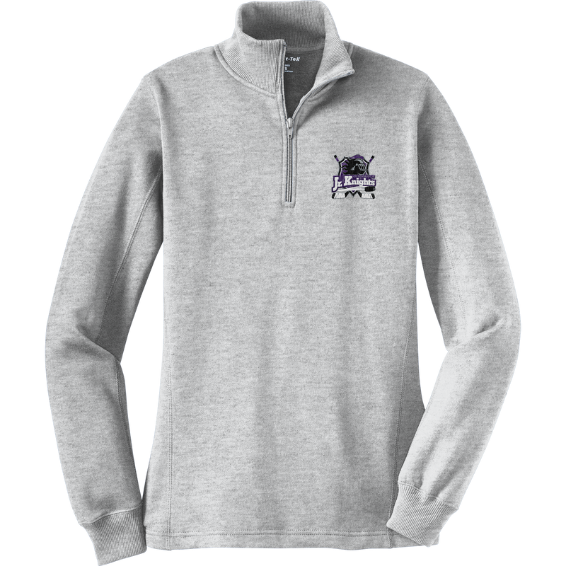 Old Bridge Jr. Knights Ladies 1/4-Zip Sweatshirt