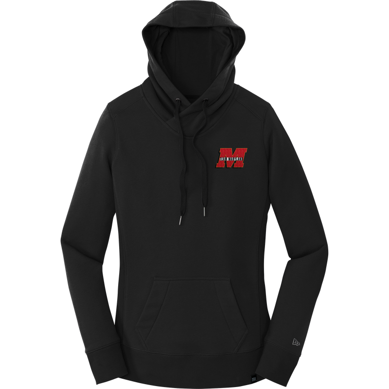 Team Maryland New Era Ladies French Terry Pullover Hoodie