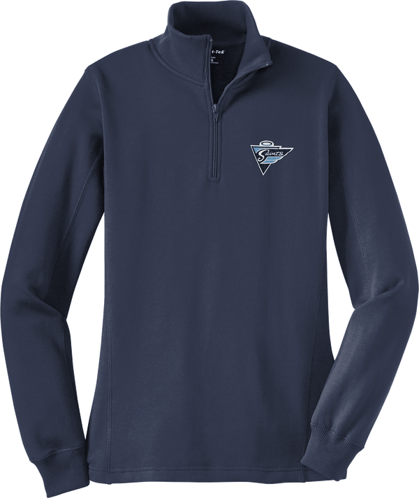 Ramapo Saints Ladies 1/4-Zip Sweatshirt