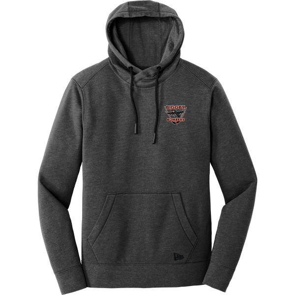 Biggby Bombers New Era Tri-Blend Fleece Pullover Hoodie
