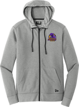 Youngstown Phantoms New Era Tri-Blend Fleece Full-Zip Hoodie