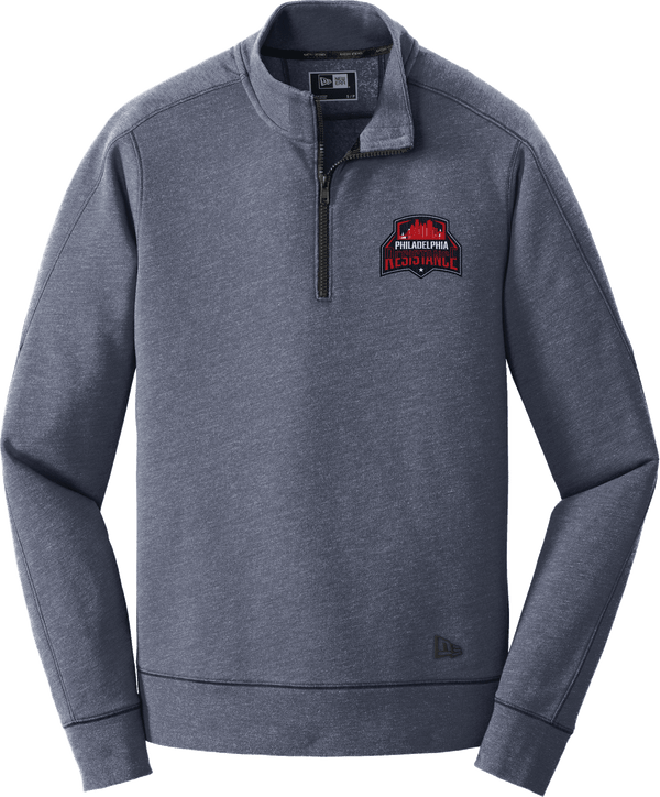 Philadelphia Resistance New Era Tri-Blend Fleece 1/4-Zip Pullover