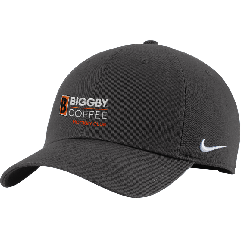 Biggby Coffee Hockey Club Nike Heritage Cotton Twill Cap