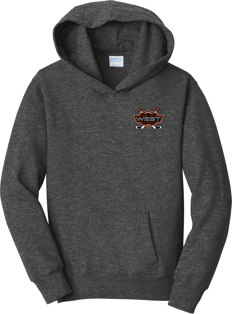 Orange County West Youth Fan Favorite Fleece Pullover Hooded Sweatshirt