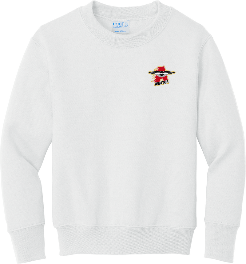 NY Aviators Youth Core Fleece Crewneck Sweatshirt