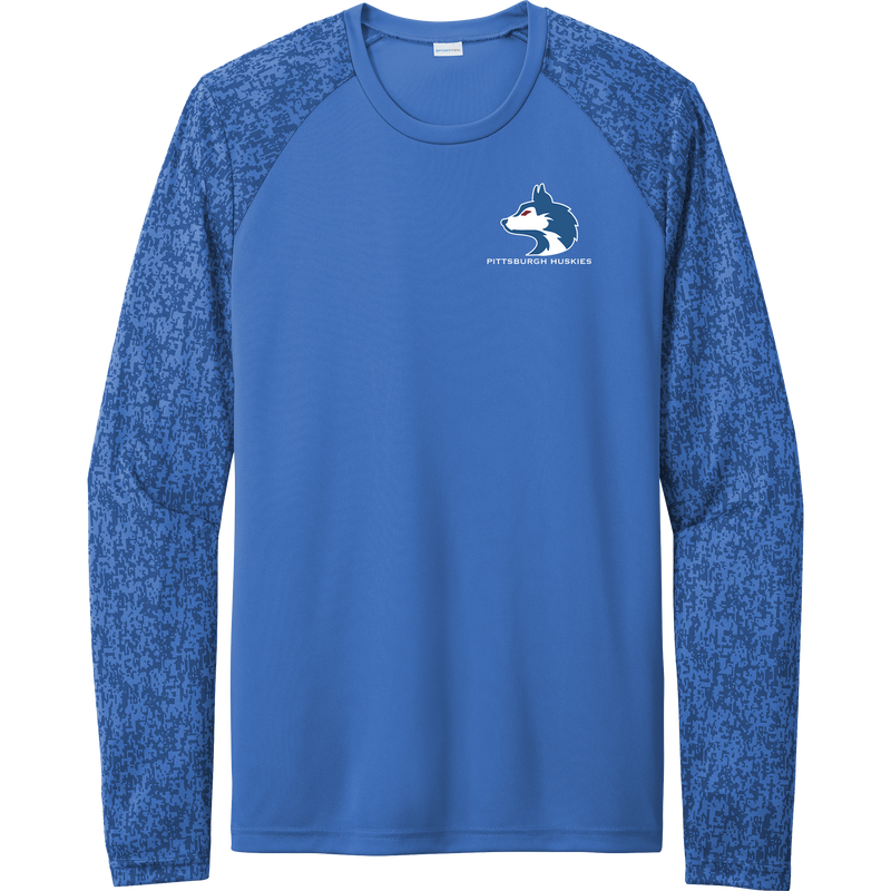 Pittsburgh Huskies Long Sleeve Digi Camo Tee