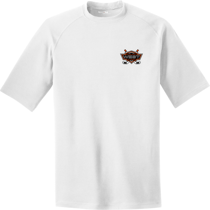 Orange County West PosiCharge Tri-Blend Wicking Raglan Tee