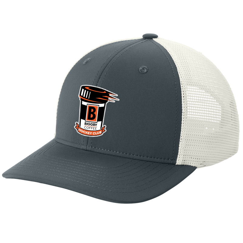 Biggby Coffee AAA Club Trucker PVC Cap