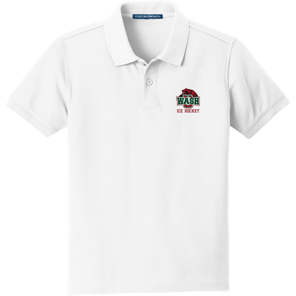 Wash U Youth Core Classic Pique Polo