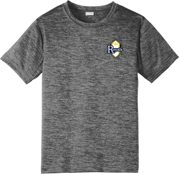 Royals Hockey Club Youth PosiCharge Electric Heather Tee