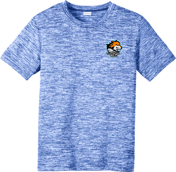 Woodridge Wild Youth PosiCharge Electric Heather Tee