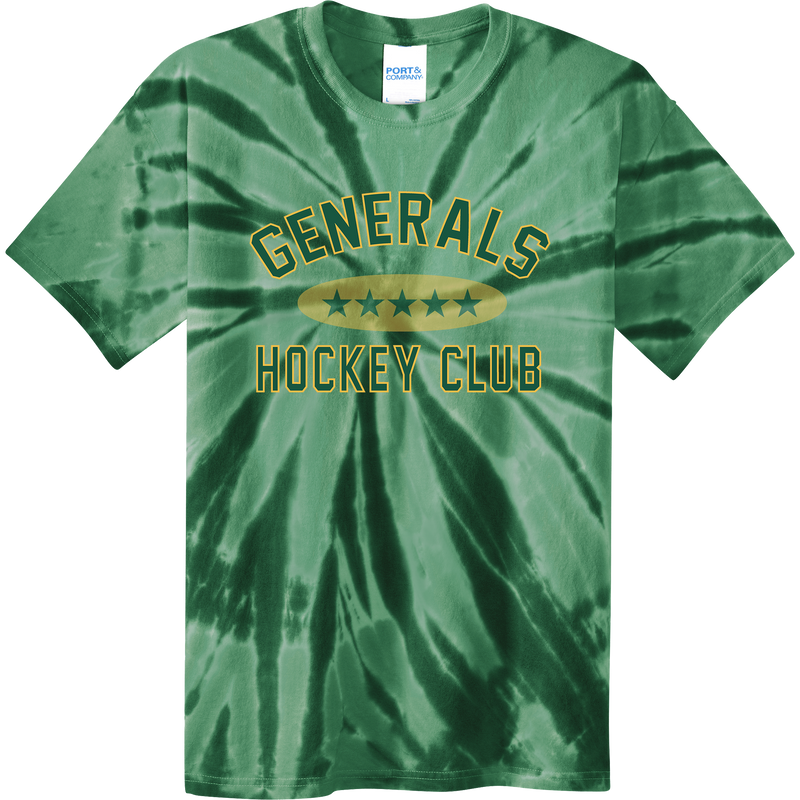 Red Bank Generals Youth Tie-Dye Tee